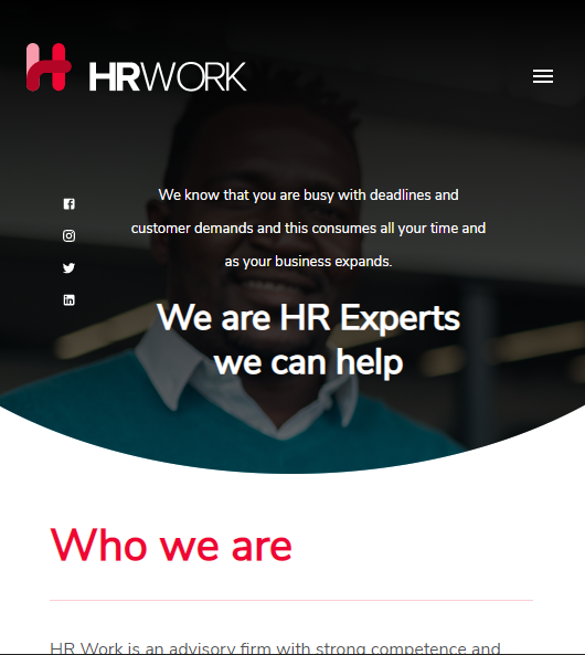 Landing page